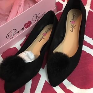 Black Flats Penny Loves Kenny